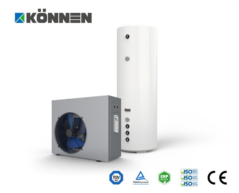 Calentador de agua con bomba de calor doméstica